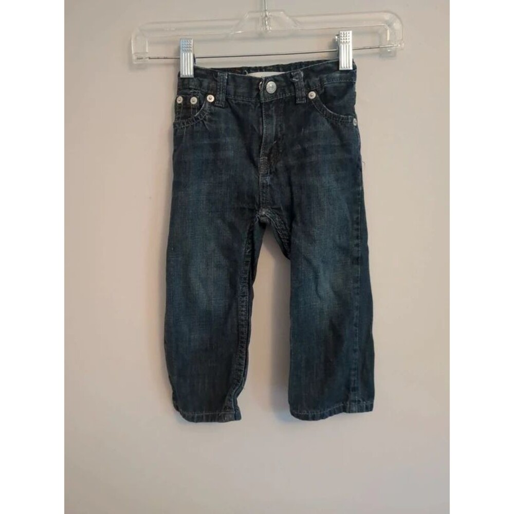 Levi's 514 Straight Denim Blue Jeans - Toddler Boys Size 24 Months